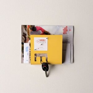 Mid Century Modern Mail Holder Key Rack
